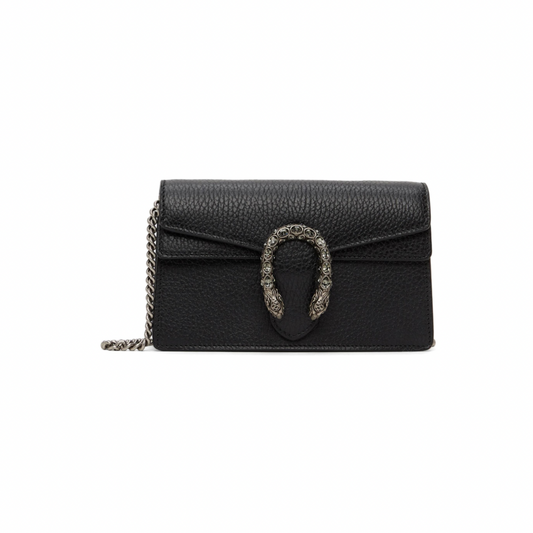 Buy GUCCI Black Super Mini Dionysus Chain Bag | Krewsa South Africa