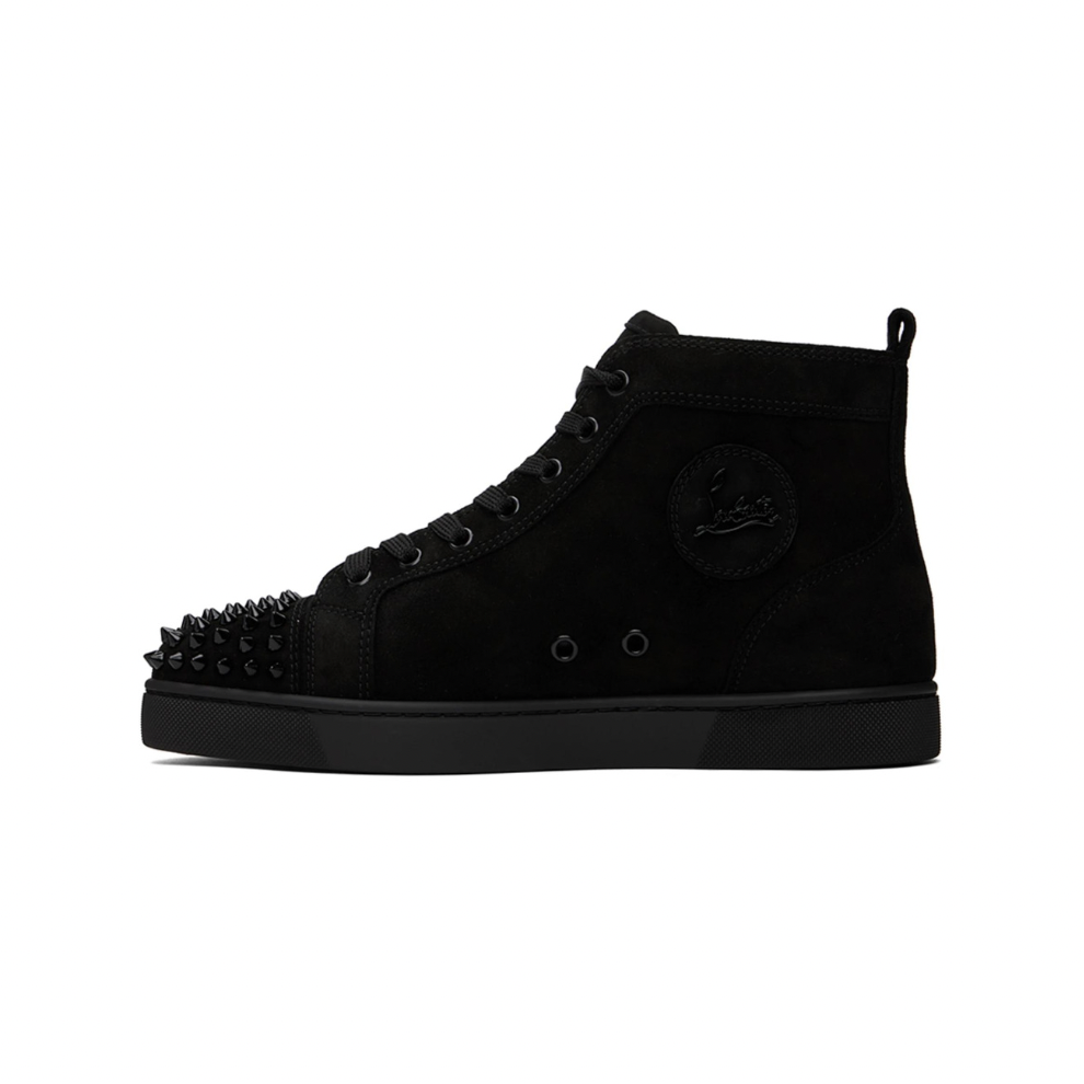 Buy CHRISTIAN LOUBOUTIN Black Lou Spikes Sneakers | Krewsa South Africa