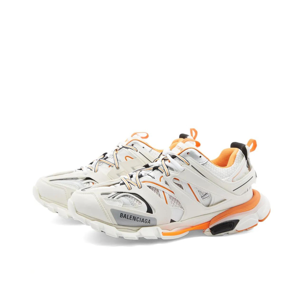 Buy BALENCIAGA TRACK SNEAKER WHITE & ORANGE | Krewsa South Africa
