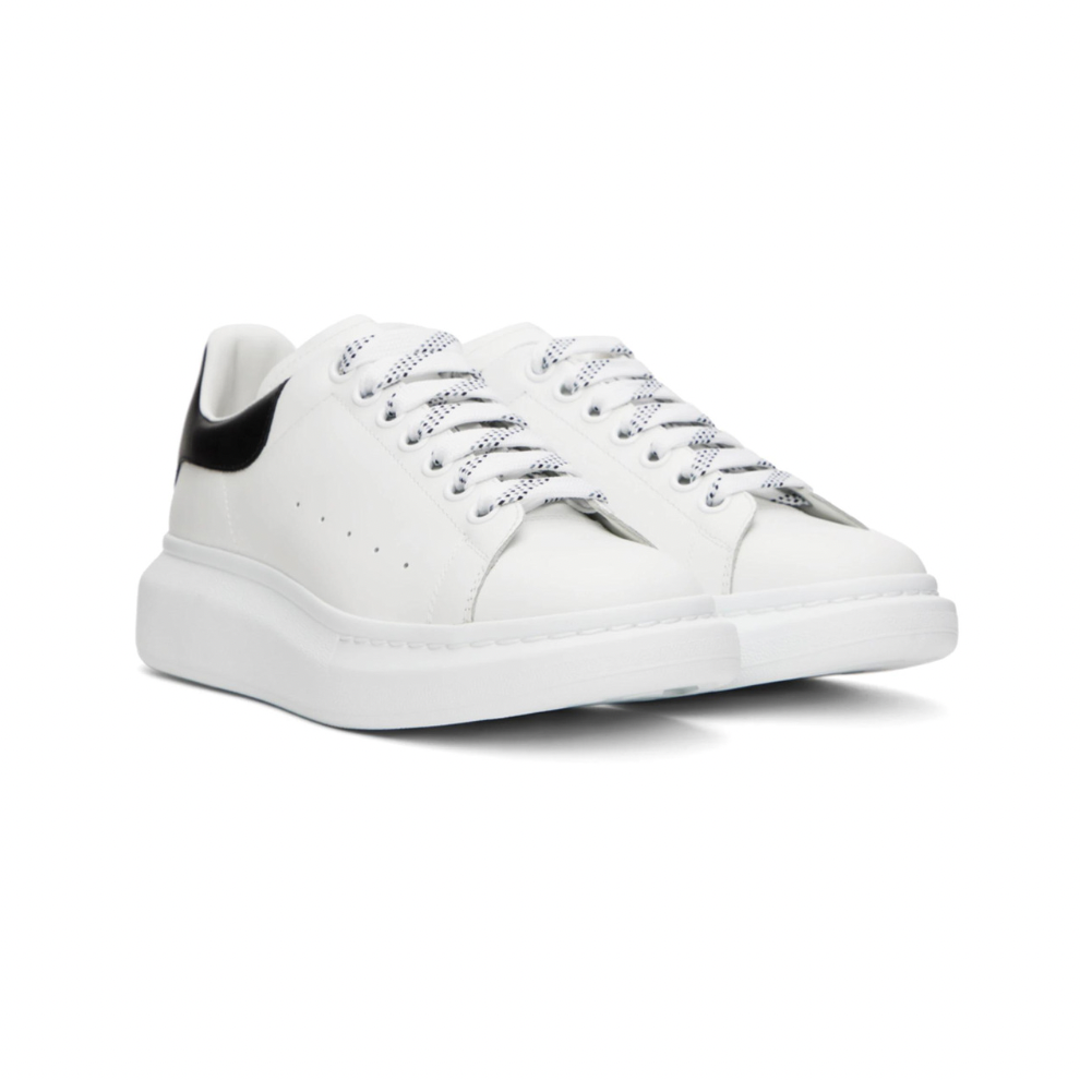 Buy ALEXANDER MCQUEEN White & Black Oversized Sneakers | Krewsa South Africa