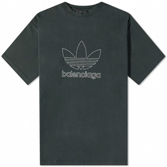 Buy BALENCIAGA X ADIDAS TEE CYPRESS GREEN & WHITE | Krewsa South Africa