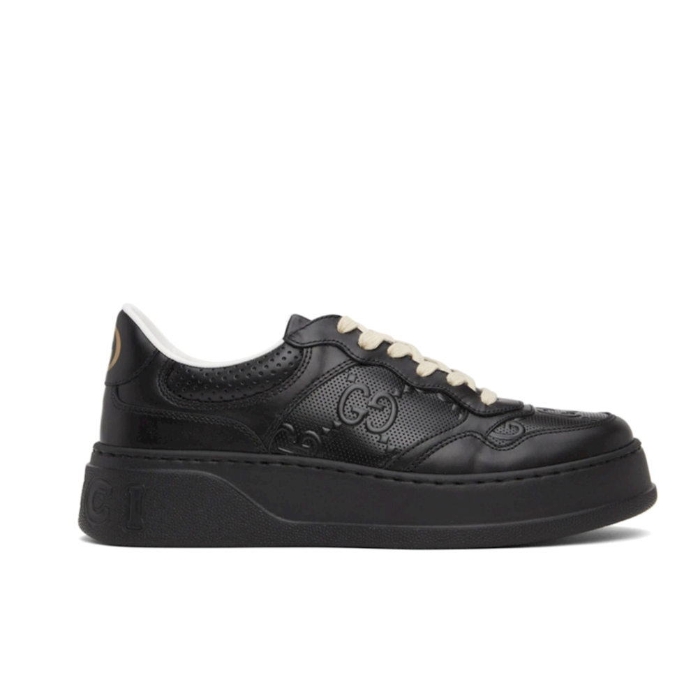 Buy GUCCI Black GG Embossed Sneakers | Krewsa South Africa