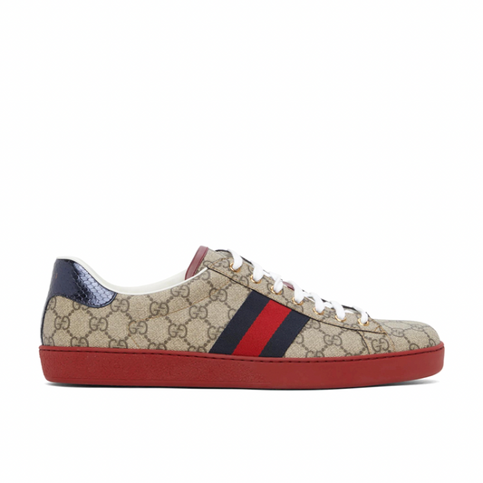Buy GUCCI Beige GG Supreme New Ace Sneakers | Krewsa South Africa