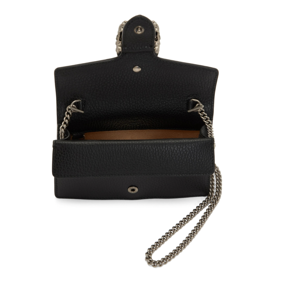 Buy GUCCI Black Super Mini Dionysus Chain Bag | Krewsa South Africa