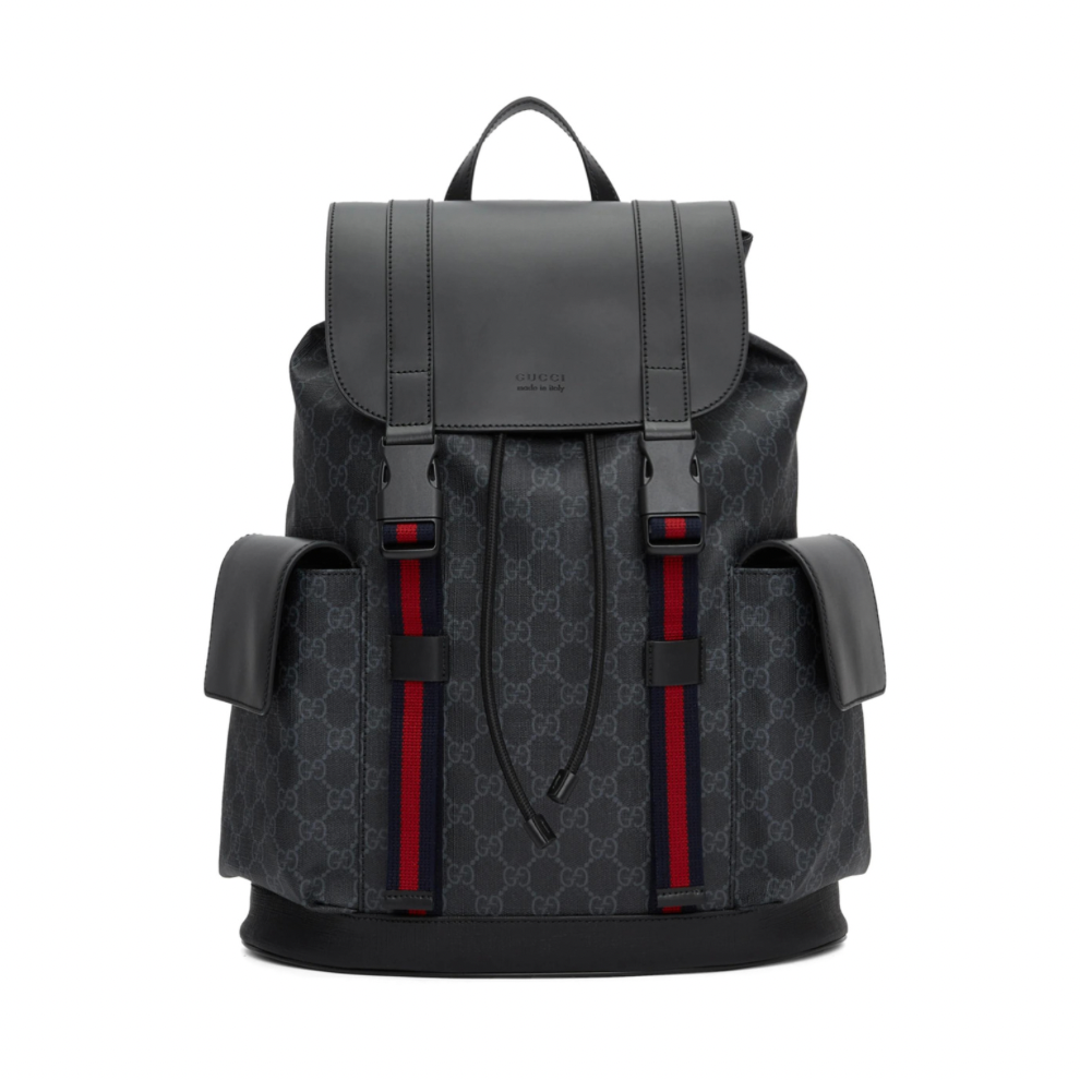 Buy GUCCI Black Soft GG Supreme Backpack | Krewsa South Africa
