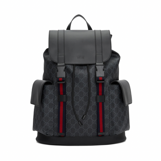 Buy GUCCI Black Soft GG Supreme Backpack | Krewsa South Africa