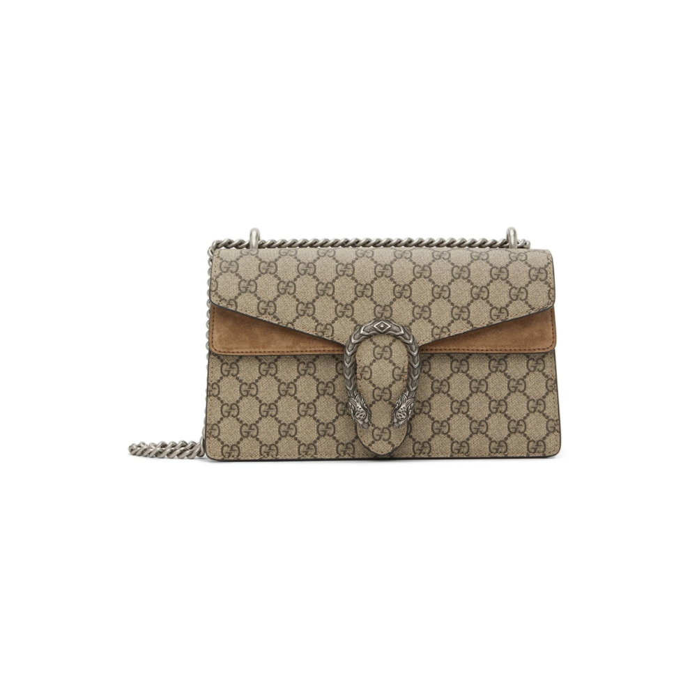 Buy GUCCI Beige & Brown GG Supreme Small Dionysus Bag | Krewsa South Africa