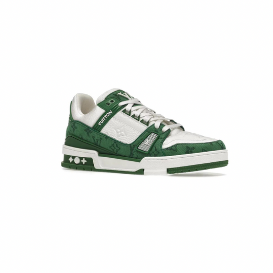 Buy LOUIS VUITTON LV MONOGRAM GREEN DENIM SNEAKER | Krewsa South Africa