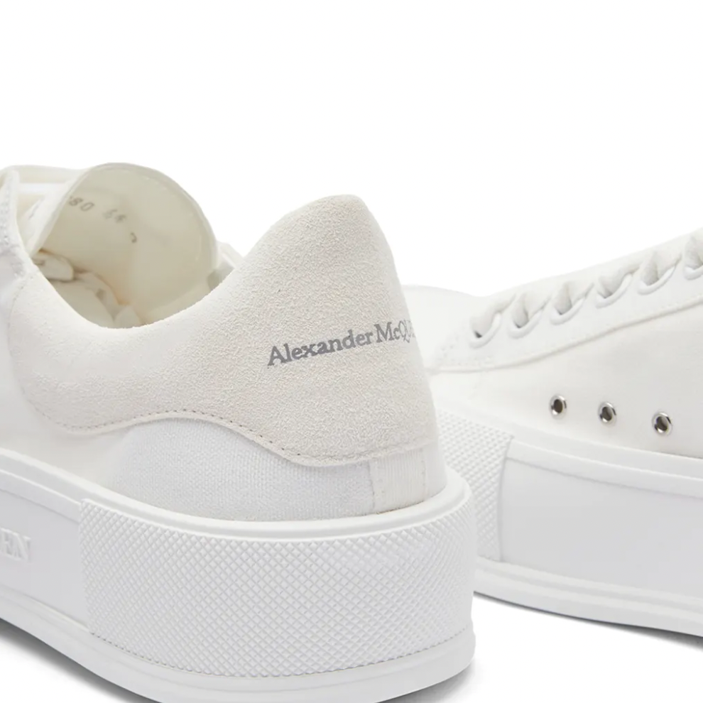 Buy ALEXANDER MCQUEEN PLIMSOLE SNEAKER WHITE | Krewsa South Africa