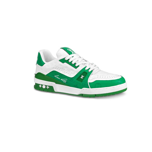 Buy LOUIS VUITTON LV TRAINER '54' WHITE GREEN SNEAKER | Krewsa South Africa