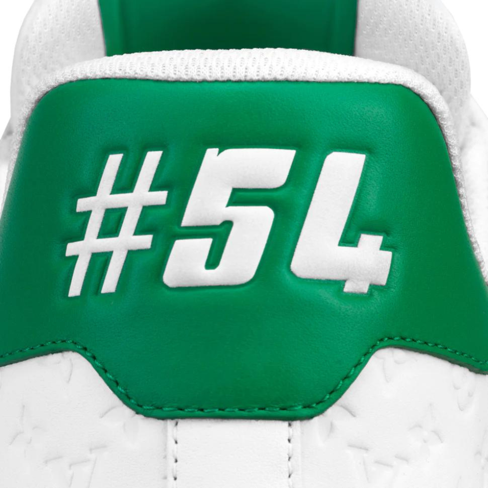 Buy LOUIS VUITTON LV TRAINER '54' WHITE GREEN SNEAKER | Krewsa South Africa