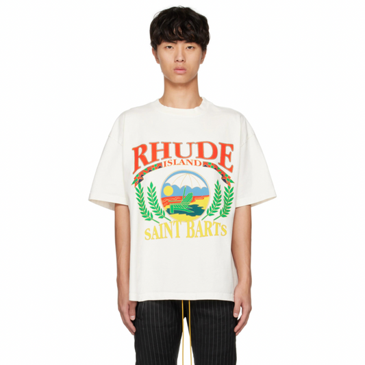 Buy RHUDE White Beach Chair T-Shirt | Krewsa South Africa