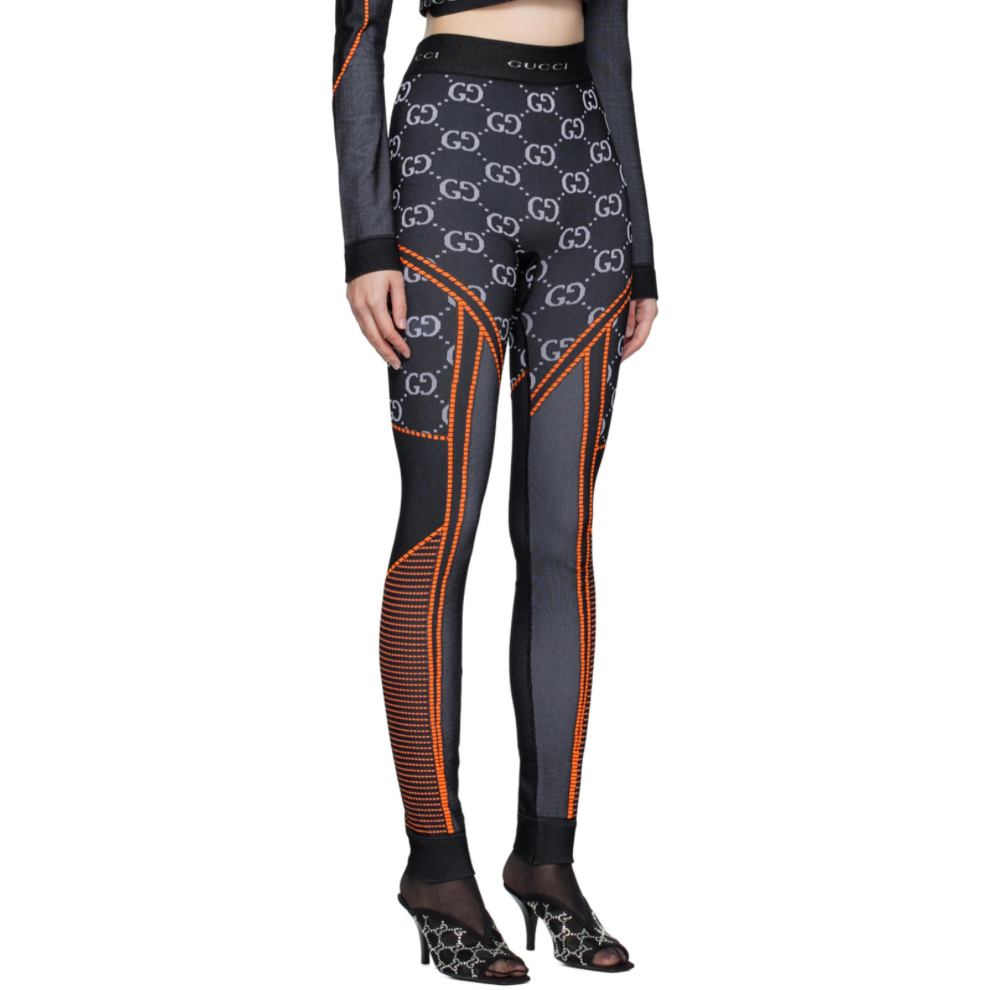 Buy GUCCI Black GG Leggings | Krewsa South Africa