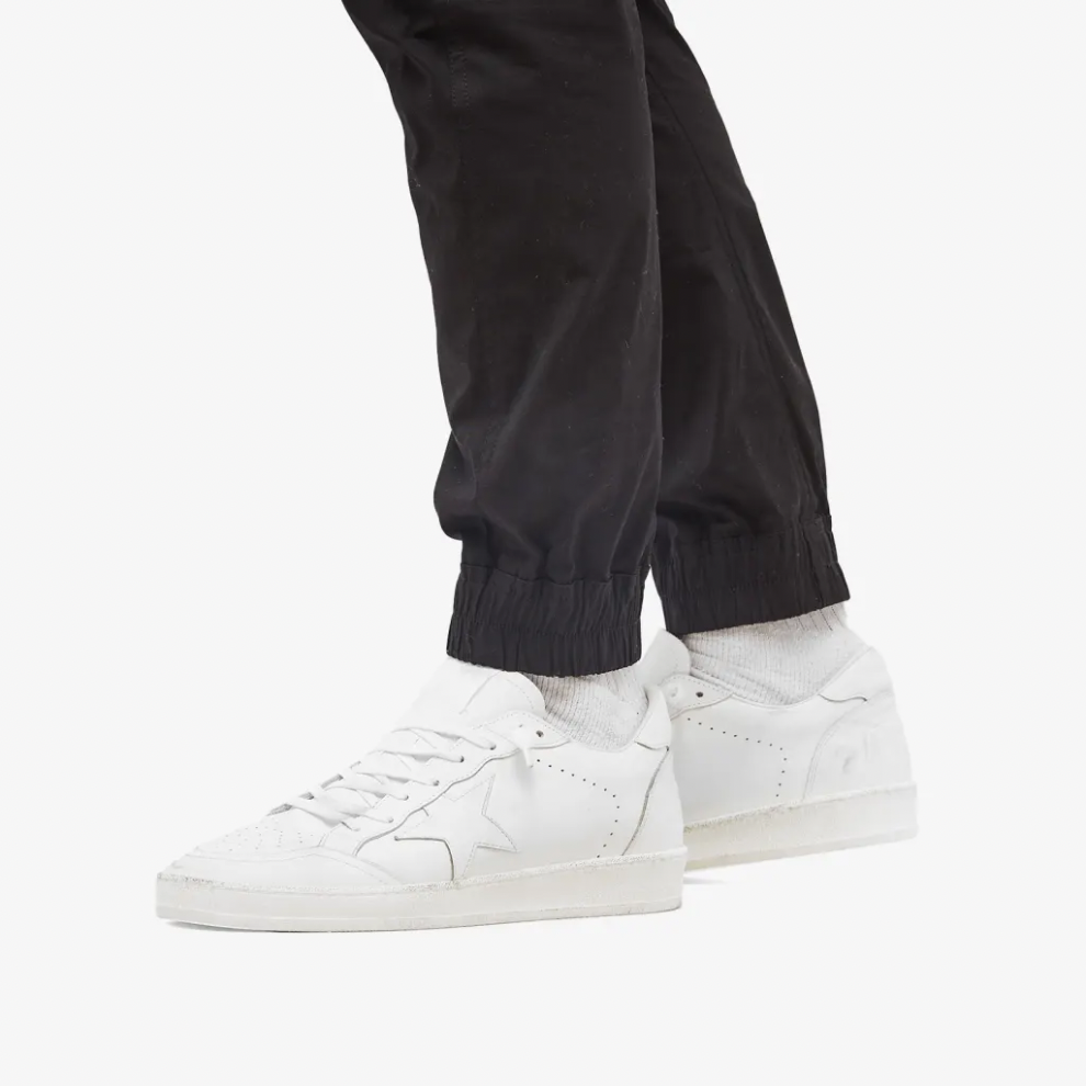 Buy GOLDEN GOOSE BALL STAR LEATHER SNEAKER OPTIC WHITE | Krewsa South Africa