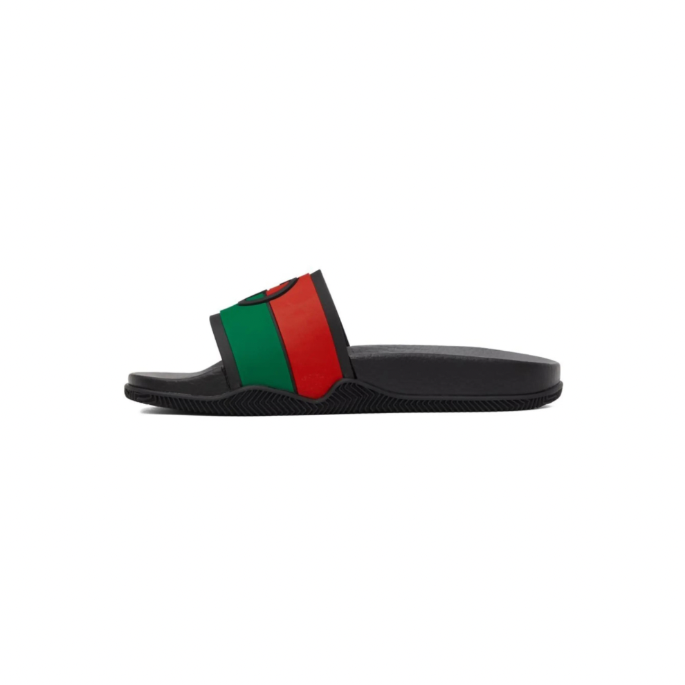 Buy GUCCI Black Interlocking G Slip-On Sandals | Krewsa South Africa