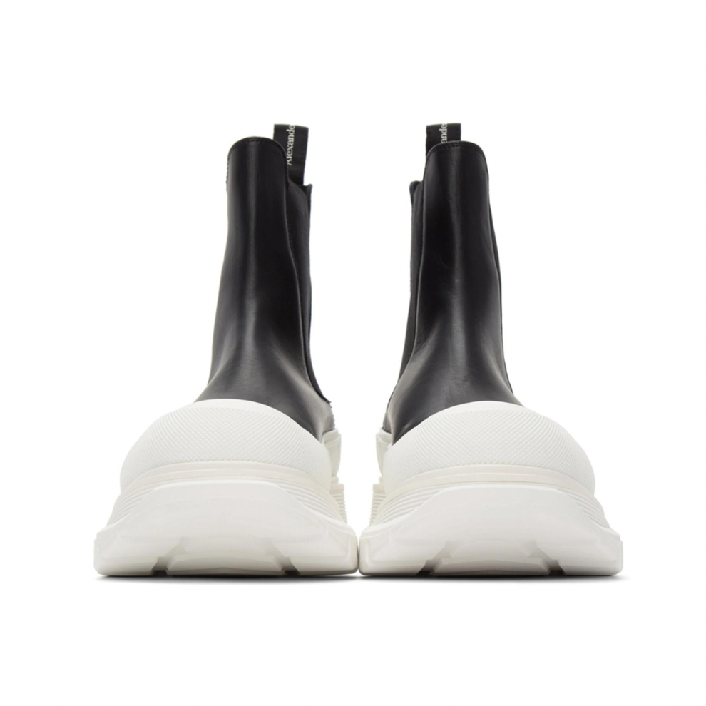 Buy ALEXANDER MCQUEEN Black Tread Slick Chelsea Boots | Krewsa South Africa