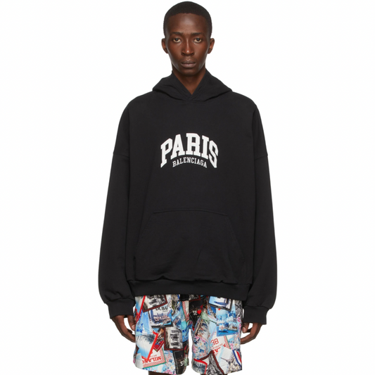 Buy BALENCIAGA Black Cotton Hoodie | Krewsa South Africa