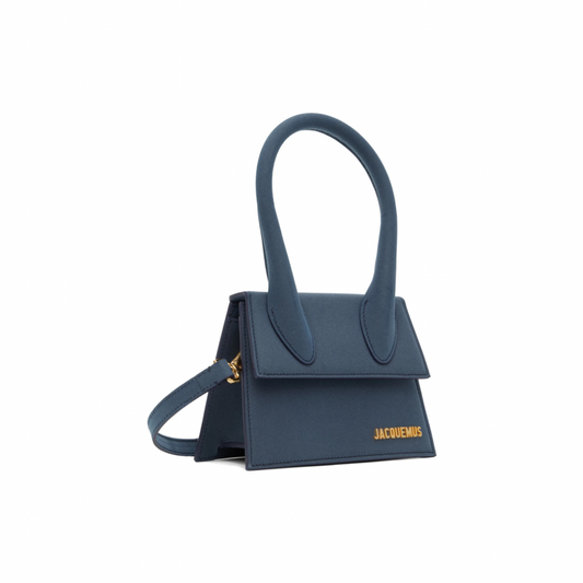 Buy JACQUEMUS Navy Le Raphia 'Le Chiquito Moyen' Bag | Krewsa South Africa