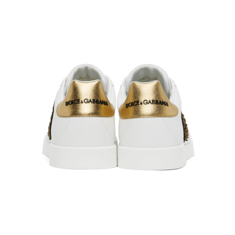 Buy DOLCE & GABBANA White Portofino Sneakers | Krewsa South Africa