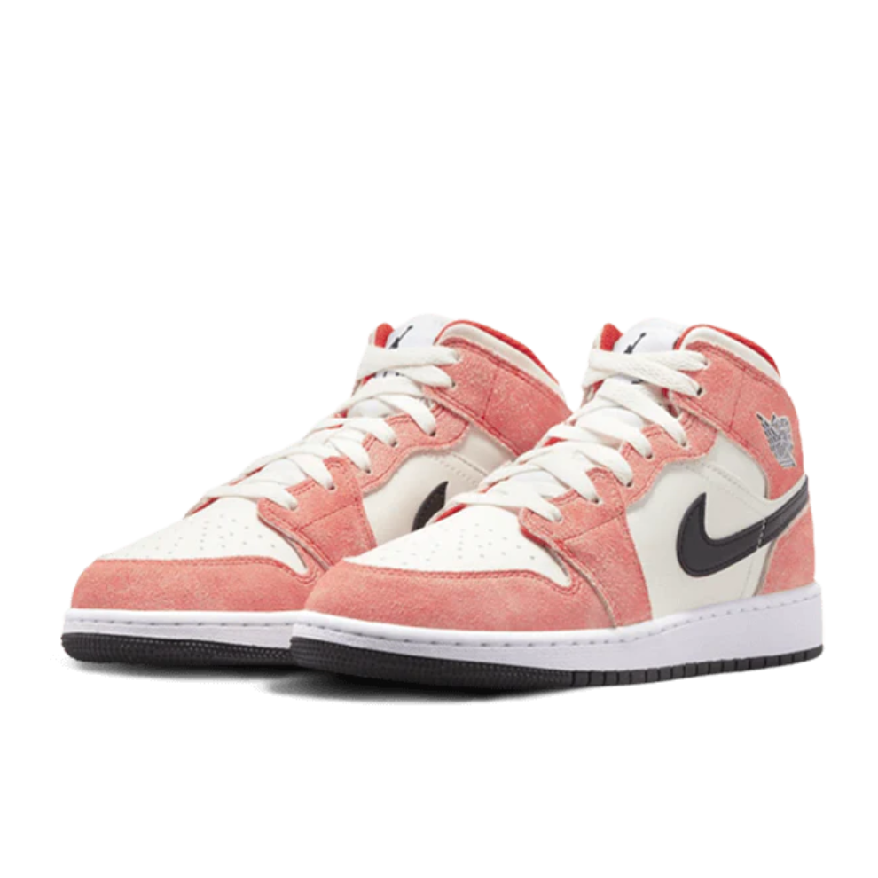 Buy Air Jordan Air Jordan 1 Mid SE Orange Suede | Krewsa South Africa