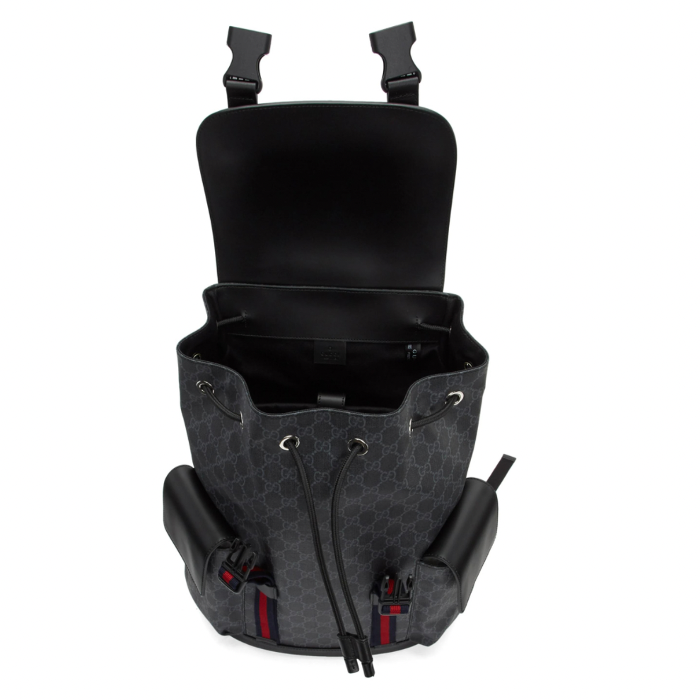Buy GUCCI Black Soft GG Supreme Backpack | Krewsa South Africa