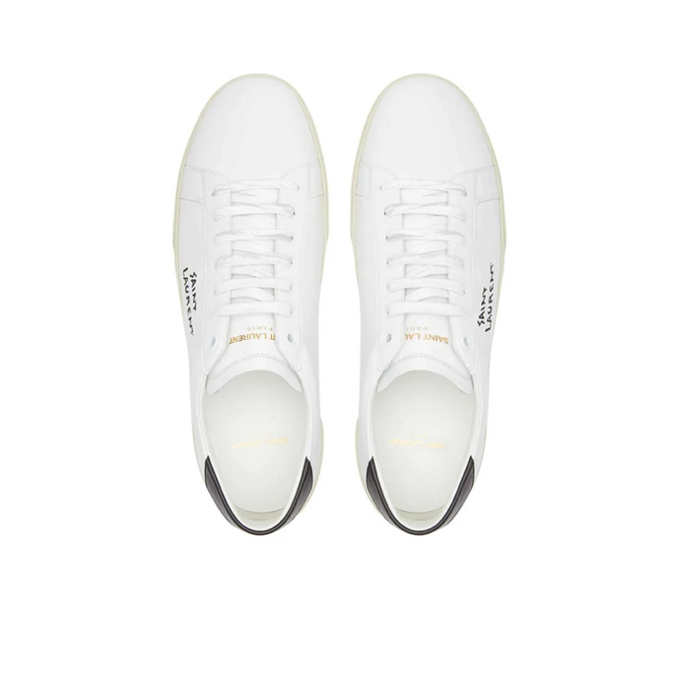 Buy SAINT LAURENT SL-06 COURT SIGNATURE SNEAKER WHITE | Krewsa South Africa