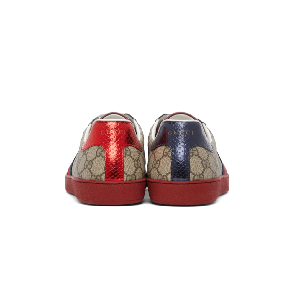 Buy GUCCI Beige GG Supreme New Ace Sneakers | Krewsa South Africa