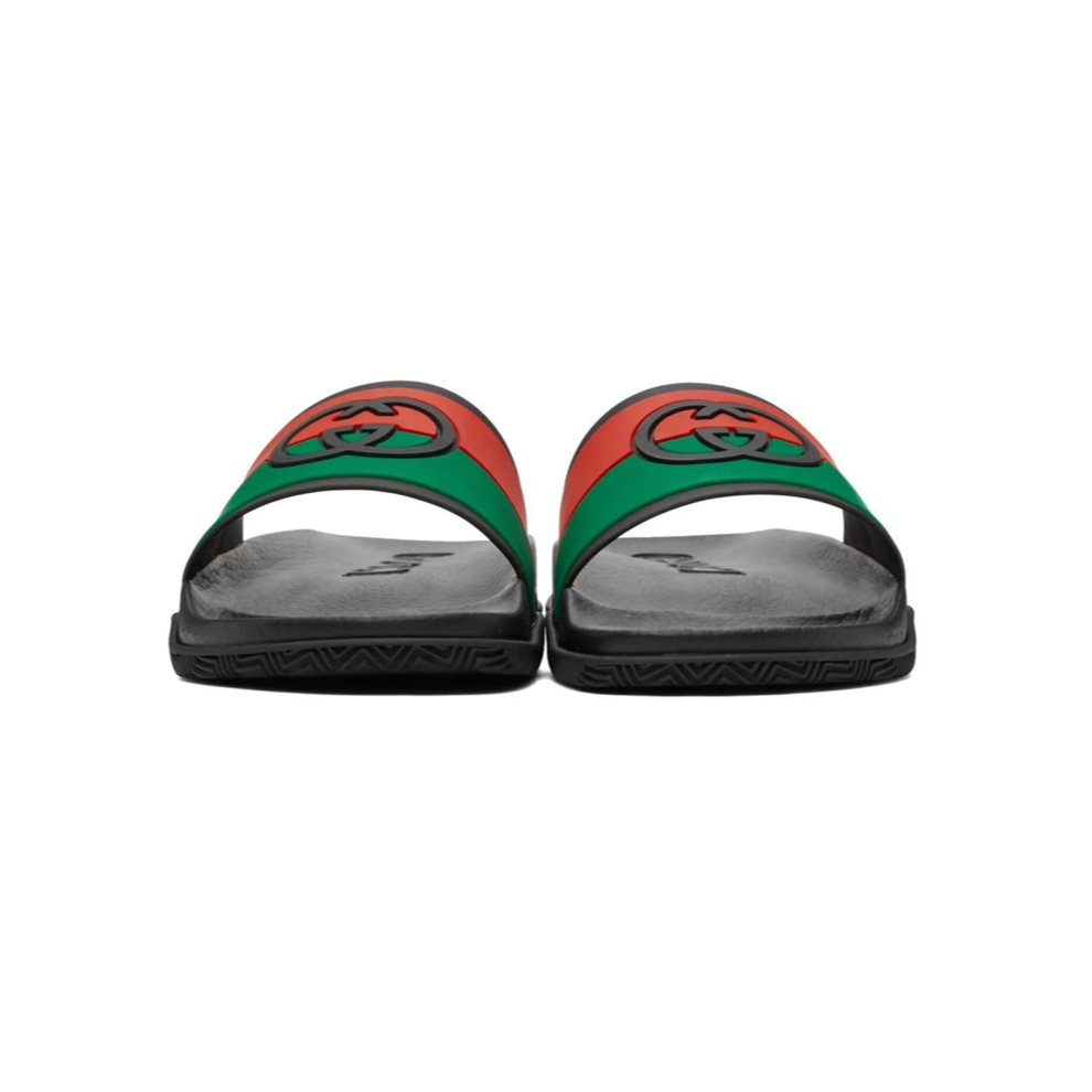 Buy GUCCI Black Interlocking G Slip-On Sandals | Krewsa South Africa