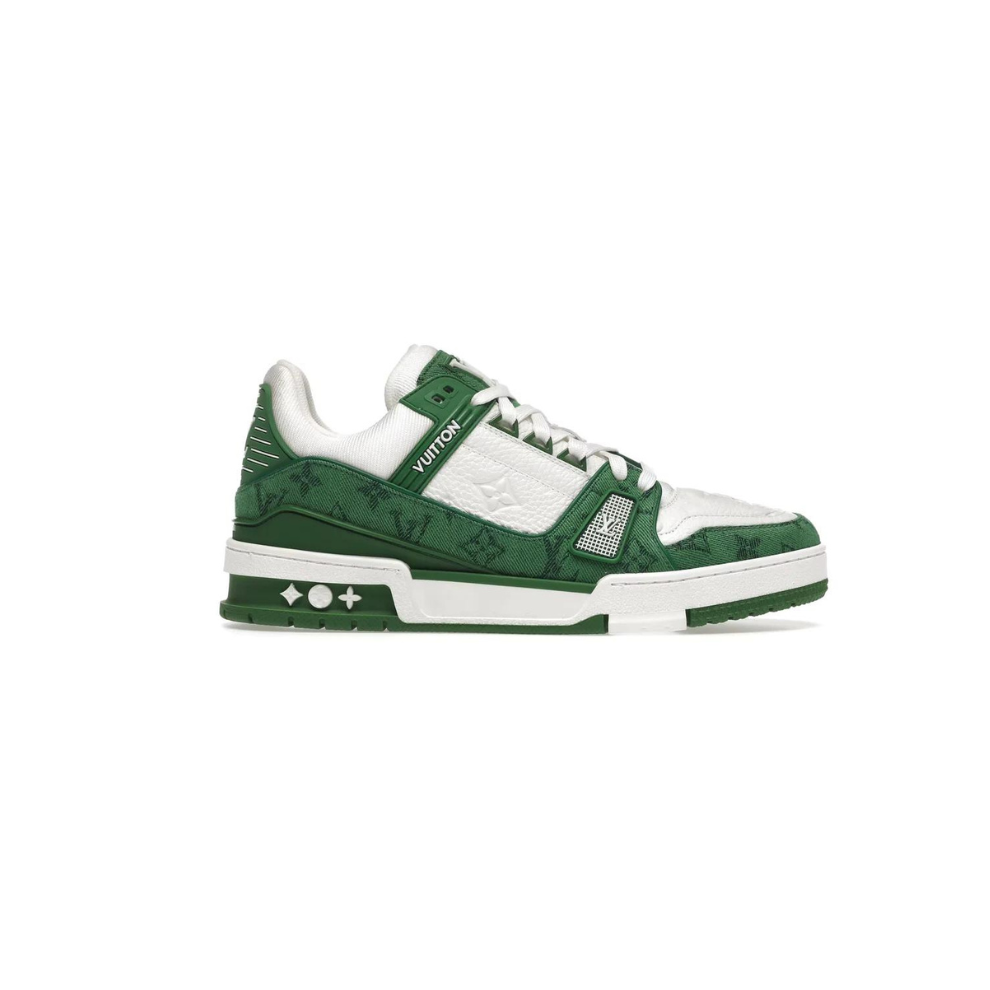 Buy LOUIS VUITTON LV MONOGRAM GREEN DENIM SNEAKER | Krewsa South Africa