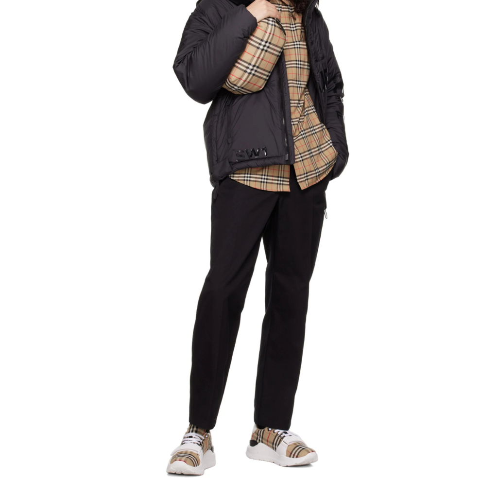 Buy BURBERRY Beige Vintage Check Sneakers | Krewsa South Africa