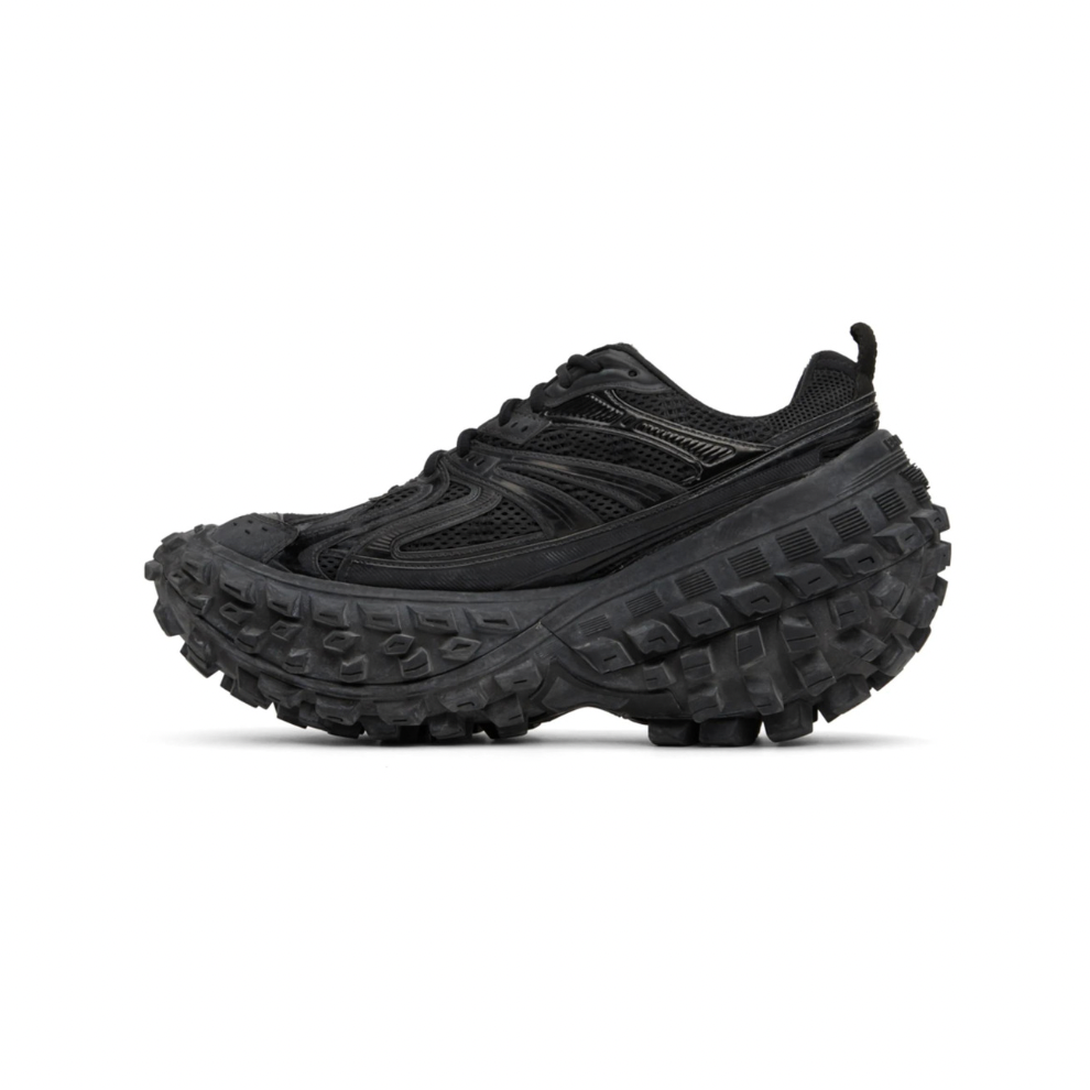 Buy BALENCIAGA Black Defender Sneakers | Krewsa South Africa
