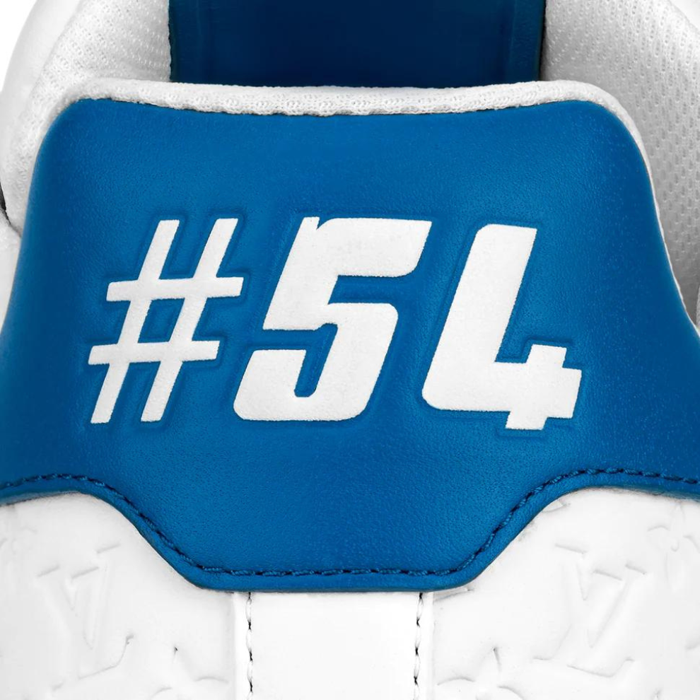 Buy LOUIS VUITTON LV TRAINER '54' WHITE BLUE SNEAKER | Krewsa South Africa