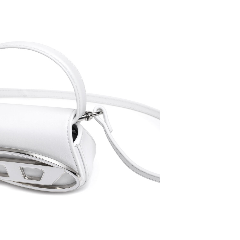 Buy Diesel 1DR XS Mini Bag with D Plaque White | Krewsa South Africa